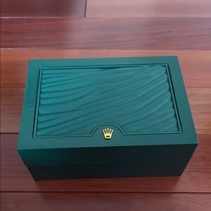 Rolex Green Empty Watch Box